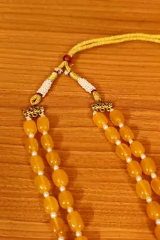 Yellow necklaces
