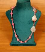 Pink necklaces