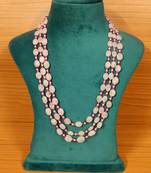 Pink necklaces