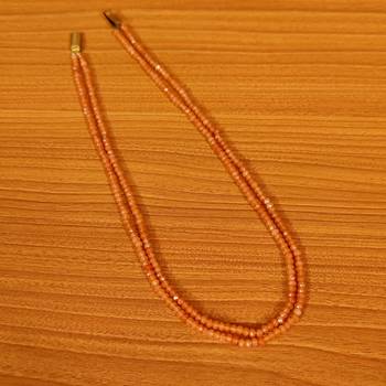 Orange necklaces 3