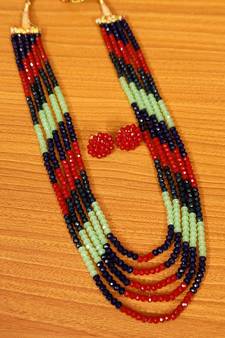 Multicolor necklace-sets