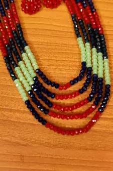 Multicolor necklace-sets