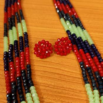 Multicolor necklace-sets 3