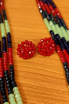 Multicolor necklace-sets