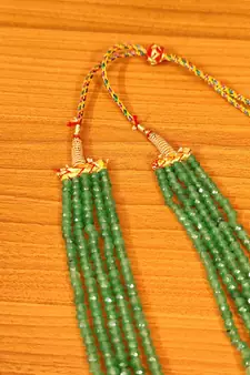 Green necklaces