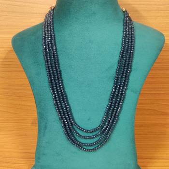 Blue necklaces 1