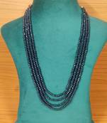Blue necklaces