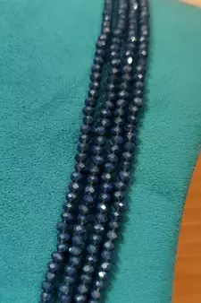 Blue necklaces