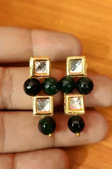 Green necklace-sets