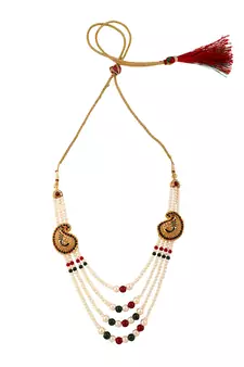 White pearl jewellery