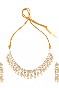 Gold cubic zirconia jewellery