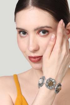 Multicolor cubic zirconia bracelets