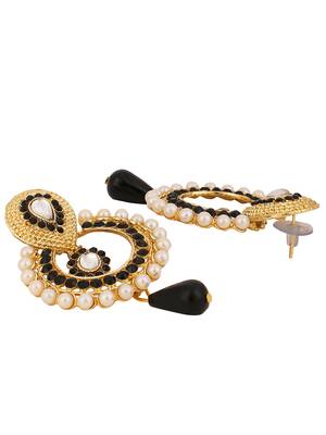 Black cubic zirconia earrings 3