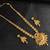 GOLD PLATED NECKLACE SET IN FANCY DESIGN
