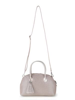 Classic Champagne Cotton Lurex Diamond Jacquard Handheld Bag 6