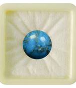 Natural Copper Turquoise at Wholesale Rate 6.25 Ratti 5.68 Carat Round Shape फिरोज़ा Loose Gemstone Astrology Ratan 1 Pc