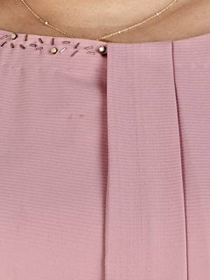 Stylish ladies patterned  Dress -Pink 5