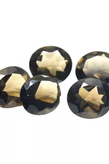 Natural Smoky Quartz at Wholesale Rate 4.25 Ratti 3.86 Carat Oval Shape धूमिल स्फटिक Loose Gemstone Astrology Ratan 1 Pc