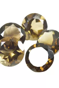 Natural Smoky Quartz at Wholesale Rate 5.25 Ratti 4.77 Carat Round Shape धूमिल स्फटिक Loose Gemstone Jewelry Making 1 Pc
