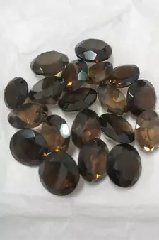 Natural Smoky Quartz at Wholesale Rate 5.25 Ratti 4.77 Carat Round Shape धूमिल स्फटिक Loose Gemstone Jewelry Making 1 Pc