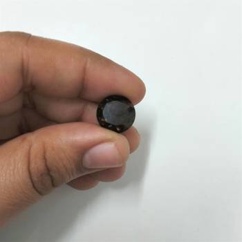 Natural Smoky Quartz at Wholesale Rate 6.25 Ratti 5.68 Carat Round Shape धूमिल स्फटिक Loose Gemstone Jewelry Making 1 Pc 4