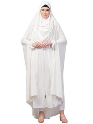 Nazneen Extra Nose Piece Head To Toe Free Size Jilbab 1