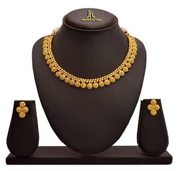 Alyesha Latest Stylish Choker Traditional Necklace Jewellery Set for Women 1