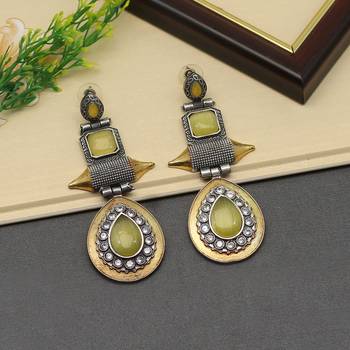 Yellow danglers-drops 1
