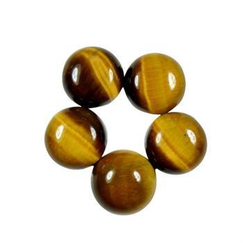 Natural Tiger Eye at Wholesale Rate 8.25 Ratti 7.5 Carat Round Shape चिति Loose Gemstone For Astrology Purpose 1 Pcs 2