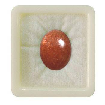 Natural Sunstone at Wholesale Rate 5.25 Ratti 4.77 Carat Oval Shape संग सितारा Loose Gemstone Astrologers Jewellers 1 Pc 1