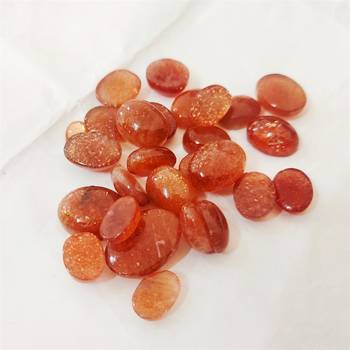 Natural Sunstone at Wholesale Rate 11.25 Ratti 10.12 Carat Oval Shape संग सितारा Loose Gemstone Astrologer Jeweller 1 Pc 3
