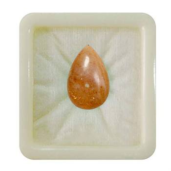 Natural Sunstone at Wholesale Rate 9.25 Ratti 8.36 Carat Pear Shape संग सितारा Loose Gemstone For Astrology Purpose 1 Pc 1