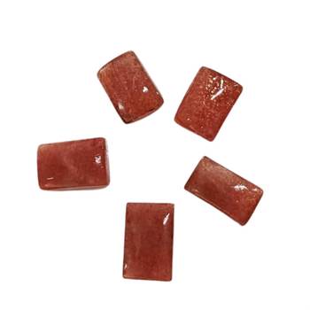 Natural Sunstone at Wholesale Rate 9.25 Ratti 8.36 Carat Rectangle Shape संग सितारा Loose Gemstone Jewelry Making 1 Pcs 2