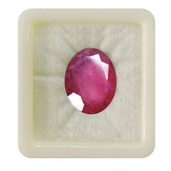 Natural Ruby at Wholesale Rate 8.25 Ratti 7.5 Carat Oval Shape माणिक Loose Gemstone for Astrologers Jewellers 1 Pcs 1