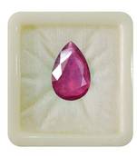 Natural Ruby at Wholesale Rate 8.25 Ratti 7.5 Carat Pear Shape माणिक Loose Gemstone for Astrology Purpose Ratan 1 Pcs