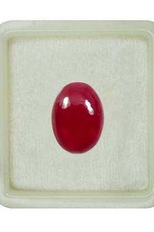 Natural Ruby at Wholesale Rate 5.25 Ratti 4.77 Carat Oval Shape माणिक Loose Gemstone for Astrology Purpose Ratan 1 Pcs