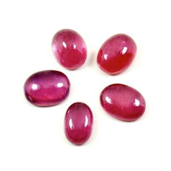 Natural Ruby at Wholesale Rate 8.25 Ratti 7.5 Carat Oval Shape माणिक Loose Gemstone for Astrology Purpose Ratan 1 Pcs 2