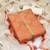 Orange Banarasi Jacquard Unstitched Salwar Suit Dress Material
