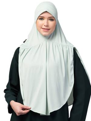 Nazneen gathered Instant Ready to Wear Prayer Hijab 1