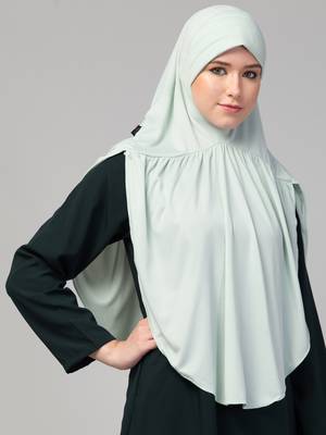 Nazneen gathered Instant Ready to Wear Prayer Hijab 3