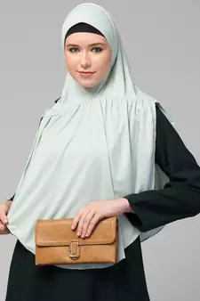 Nazneen gathered Instant Ready to Wear Prayer Hijab