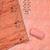 Peach embroidered chanderi silk salwar