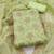 Green embroidered chanderi silk salwar