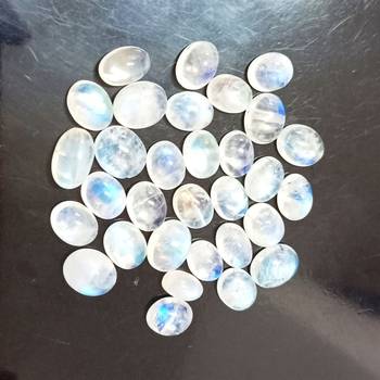 Natural Rainbow Moonstone at Wholesale Rate 12.25 Ratti 11 Carat Oval Shape चंद्रकांत Loose Gemstone Rashi Ratan 1 Pcs 3