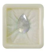 Natural Rainbow Moonstone at Wholesale Rate 11.25 Ratti 10.12 Carat Pear Shape चंद्रकांत Loose Gemstone Astrology 1 Pcs