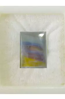 Natural Rainbow Moonstone at Wholesale Rate 7.25 Ratti 6.89 Carat Rectangle Shape चंद्रकांत Loose Gemstone Ratan 1 Pcs