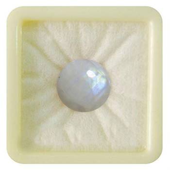Natural Rainbow Moonstone at Wholesale Rate 6.25 Ratti 5.68 Carat Round Shape चंद्रकांत Loose Gemstone Rashi Ratan 1 Pcs 1
