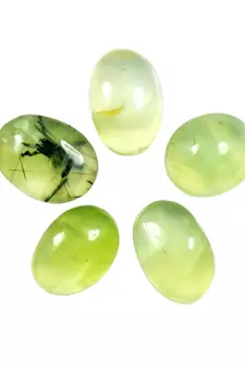 Natural Prehnite at Wholesale Rate 4.25 Ratti 3.86 Carat Oval Shape Loose Gemstone for Astrologers Jewellers Ratan 1 Pcs