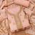 Peach jacquard chanderi silk salwar