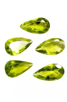 Natural Peridot at Wholesale Rate 1.25 Ratti 1.13 Carat Pear Shape मनी स्टोन Loose Gemstone For Astrology Purpose 1 Pcs